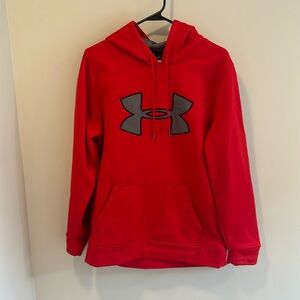 Under Armour hoodie/red/small